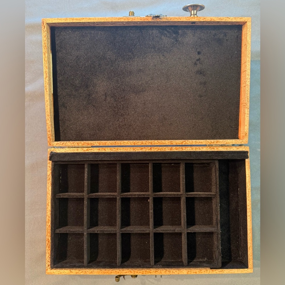 Upcycled Padrón Cigar Box Jewelry Case